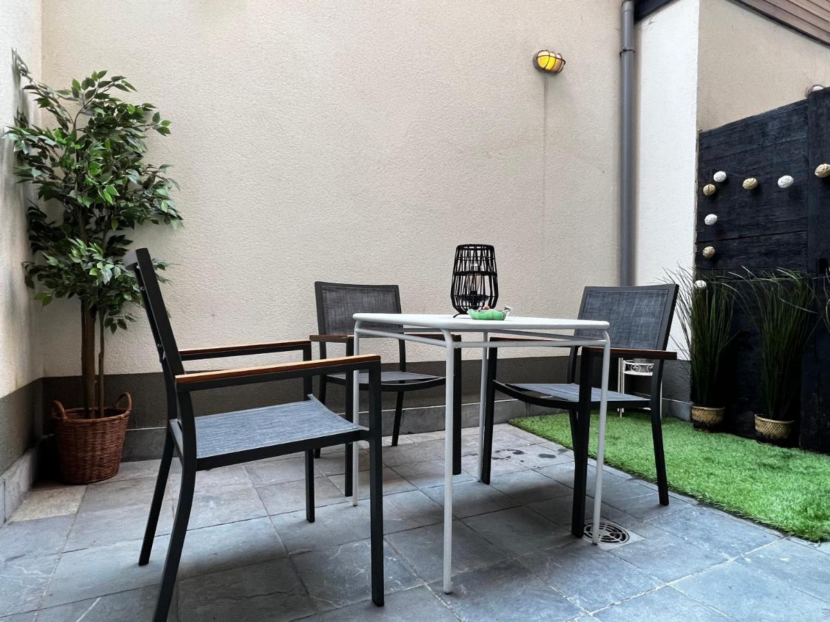 Modern Cozy Studio With Backyard Antwerp Exterior photo